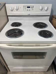 Whirlpool white coil top range - $379.00 - WP-RG-0000160