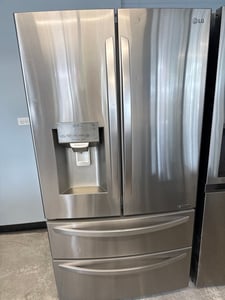 LG stainless steel french door 4 door refrigerator - $1,179.00 - LG-RF-0000013