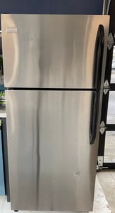 Frigidaire stainless steel  top mount refrigerator - $399.00 - FG-RF-0000048