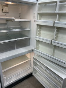 White bottom freezer refrigerator - $539.00 - GE-RF-0000286
