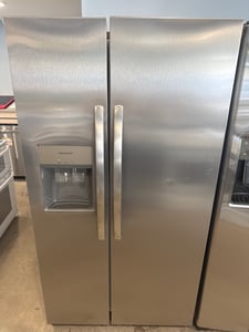 Frigidaire stainless steel side by side refrigerator - $899.00 - FG-RF-0000113