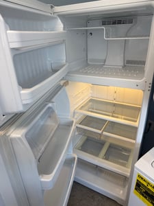 GE white top mount refrigerator - $429.00 - GE-RF-0000267