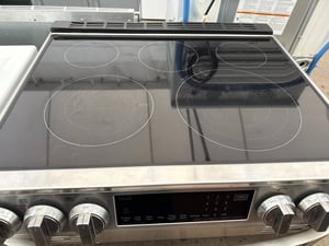 ThinQ glass top slide-in range - $899.00 - LG-RG-0000008