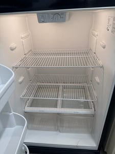Frigidaire black top mount refrigerator - $349.00 - FG-RF-0000115