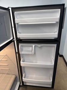 GE black top mount refrigerator - $429.00 - GE-RF-0000236