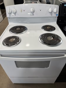 White coil top range - $449.00 - HP-RG-0000095