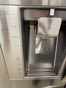 LG black stainless french door refrigerator - $899.00 - LG-RF-0000001