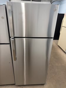 Stainless steel top mount refrigerator - $999.00 - GE-RF-0000290
