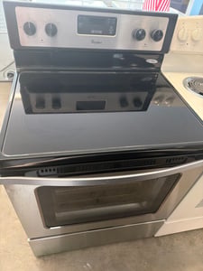 Glass top stainless steel range - $469.00 - WP-RG-0000183