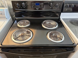 Black coil top range - $389.00 - WP-RG-0000185