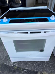 Whirlpool glass top electric slide in range - $1,179.00 - WP-RG-0000094