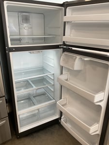 Open box as is stainless steel 18cu refrigerator - $679.00 - GE-RF-0000240