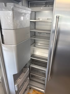 KitchenAid 48”, 29.4cu.ft, built in side by side refrigerator in stainless steel - $8,500.00 - KA-RF-0000036