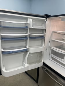 Amana stainless steel bottom freezer refrigerator - $499.00 - AM-RF-0000017