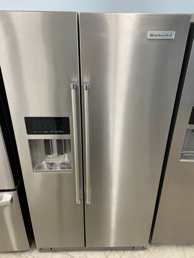 KitchenAid side by side counter depth refrigerator image 3