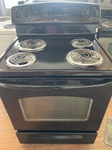 GE coil top black range - $429.00 - GE-RG-0000061