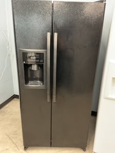GE black side by side refrigerator - $749.00 - GE-RF-0000065
