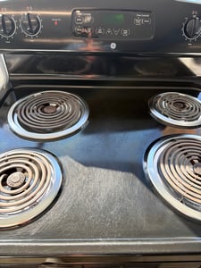 Black GE coip top range - $379.00 - GE-RG-0000297