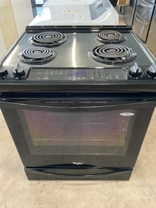 Whirlpool black slide-in range - $479.00 - WP-RG-0000093