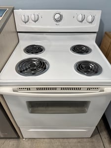 Whirlpool white basic coil top range - $299.00 - WP-RG-0000073