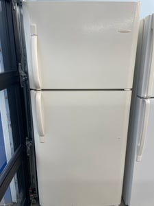 Frigidaire almond color top mount refrigerator - $399.00 - FG-RF-0000020