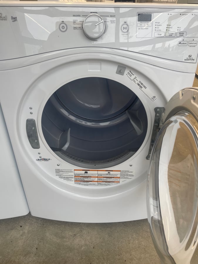 Front load whirlpool duet washer and dryer set image 3