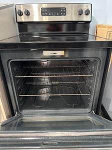 Stainless steel glass top range - $469.00 - GE-RG-0000179