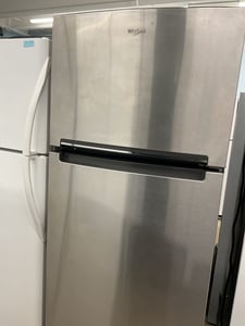 Stainless steel top mount refrigerator - $539.00 - WP-RF-0000138