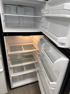 Whirlpool black top mount refrigerator. - $399.00 - WP-RF-0000073