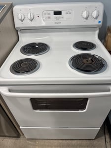 Hotpoint coil top white range - $389.00 - HP-RG-0000091