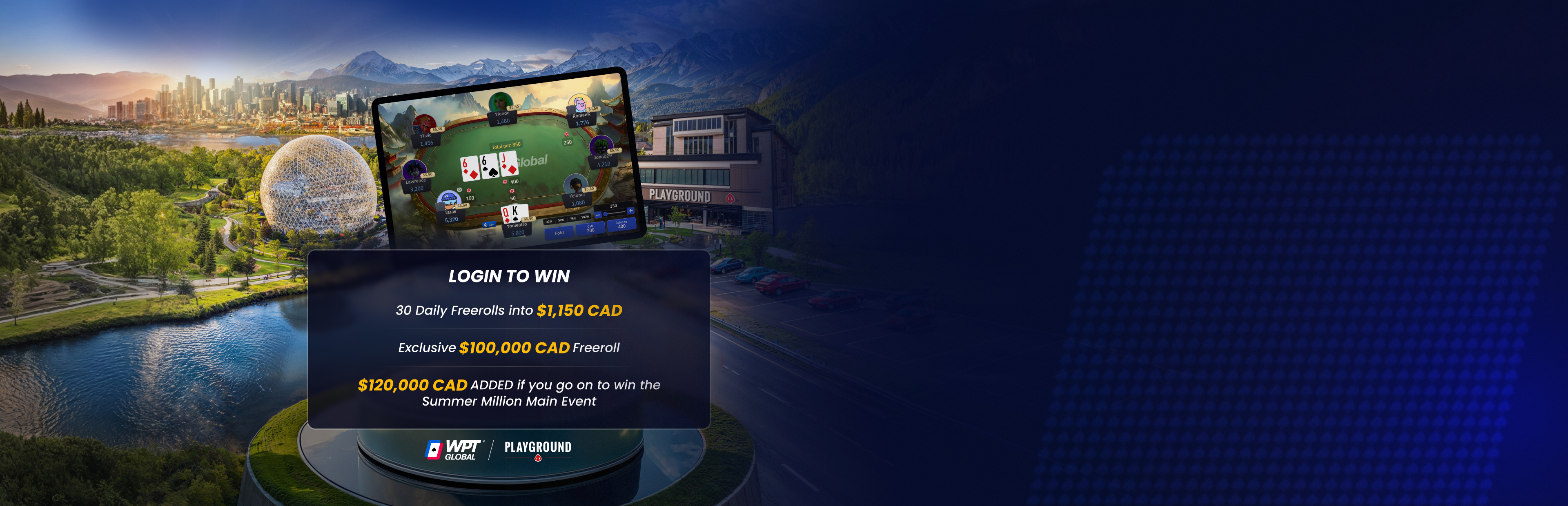 Win a WPT® Global Summer Million Seat for FREE!