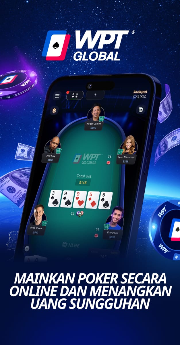 Mainkan poker secara online dan menangkan uang sungguhan.