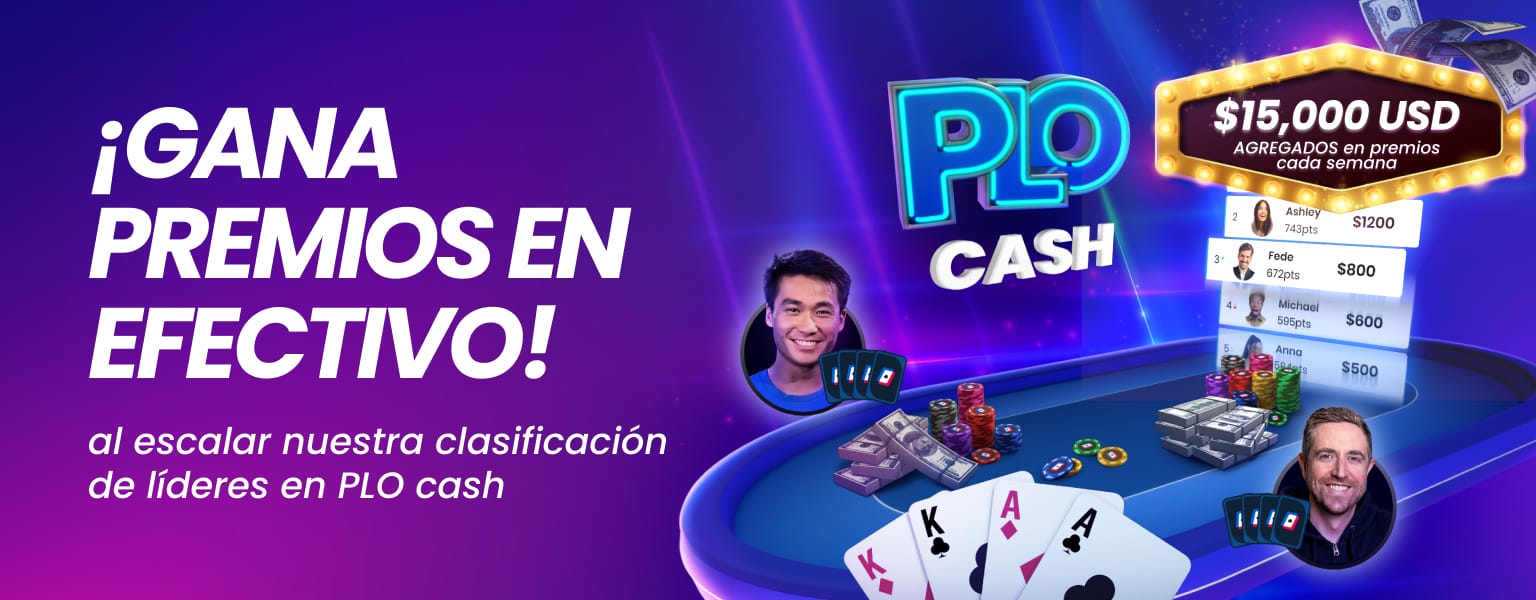 Tabla de posiciones de PLO Cash - WPT Global