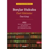 Borçlar Hukuku Özel Hükümler – Özet Kitap –