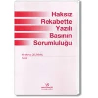 Haksız Rekabette Yazılı Basının Sorumluluğu