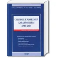 Uyuşmazlık Mahkemesi Karar Özetleri (1988 - 2005)