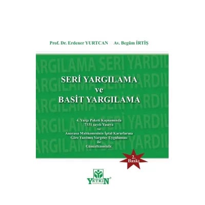 Ceza Davalarında Seri Yargılama ve Basit Yargılama