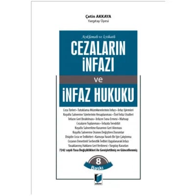 Cezaların İnfazı ve İnfaz Hukuku