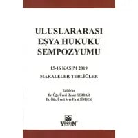 Uluslararası Eşya Hukuku Sempozyumu 15-16 Kasım 2019