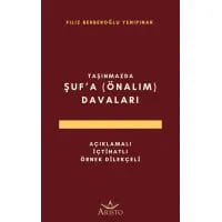 Şuf'a (Önalım) Davaları
