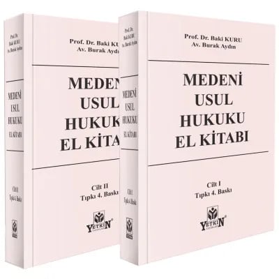 Medeni Usul Hukuku El Kitabı ( 2 Cilt )