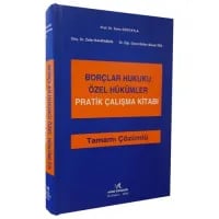 Borçlar Hukuku Özel Hükümler Pratik Çalışma Kitabı