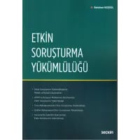 Etkin Soruşturma Yükümlülüğü