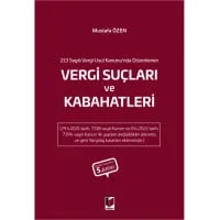 Vergi Suçları ve Kabahatleri