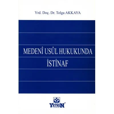 Medeni Usül Hukukunda İstinaf