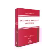Anayasa Hukukunun 99 Konusu