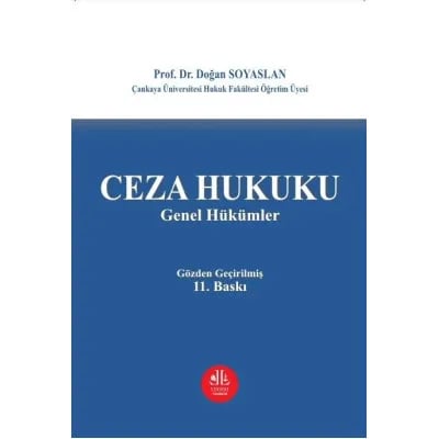 Ceza Hukuku Genel Hükümler