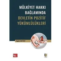 Mülkiyet Hakkı Bağlamında Devletin Pozitif Yükümlülükleri