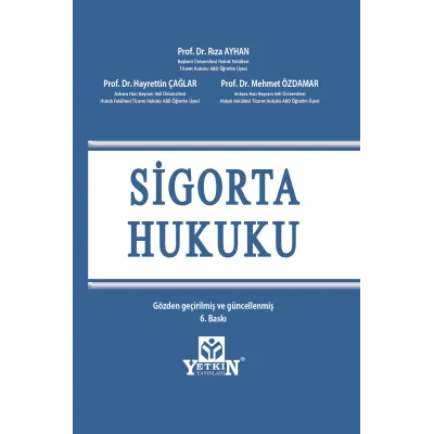 Sigorta Hukuku Ders Kitabı
