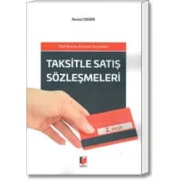Taksitle Satış Sözleşmeleri